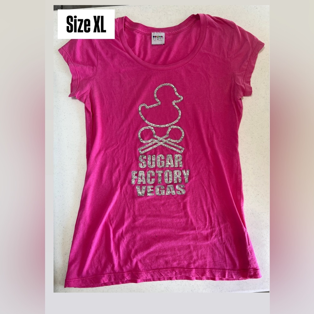 Sugar Factory Las Vegas Y2K Babydoll T-Shirt